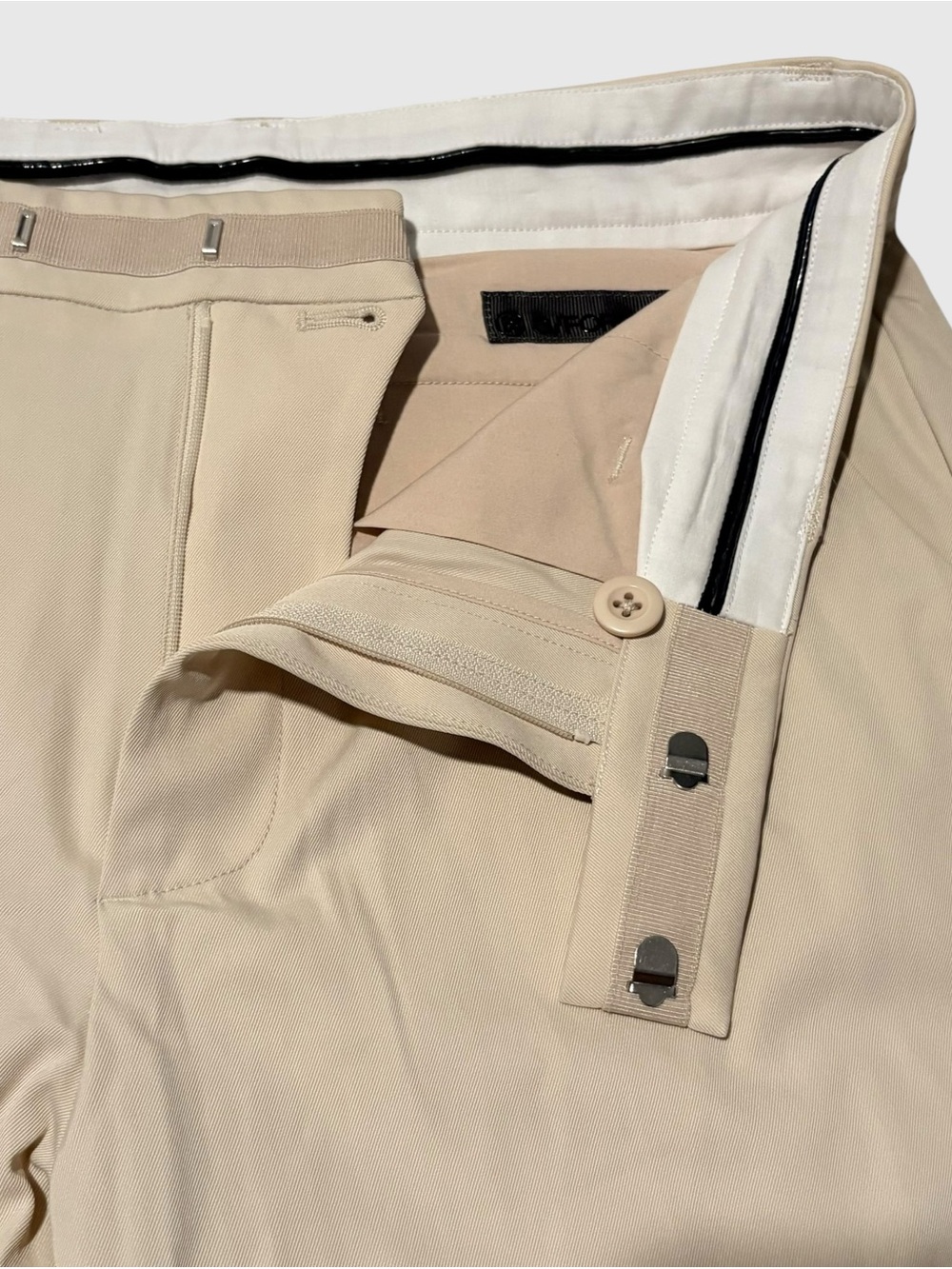 G/Fore G4 Men’s Stretch Golf Trousers 32/32 Straight Leg Pumice/ Stone - Picture 2 of 7